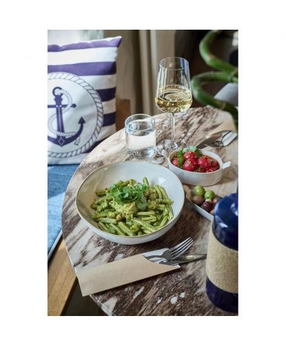 Салатник 1100 мл d 21,5 см h5,5 см Gray Frutti di Mare P.L. [6] (15)