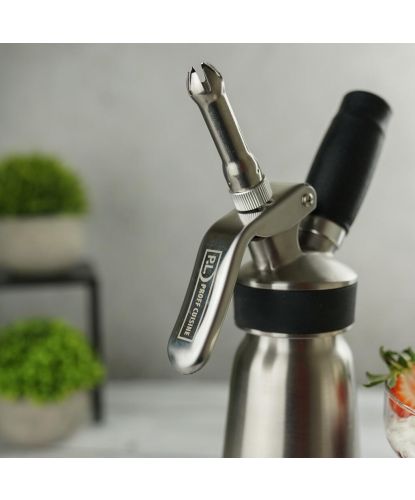 Сифон (кремер) для взбивания сливок 0,5 л (до +30°C) нерж/алюм P.L. Proff Cuisine (4)