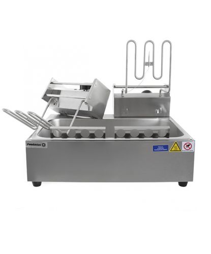 Фритюрница-чебуречница (12л) DF-82Ч Foodatlas Eco (9)