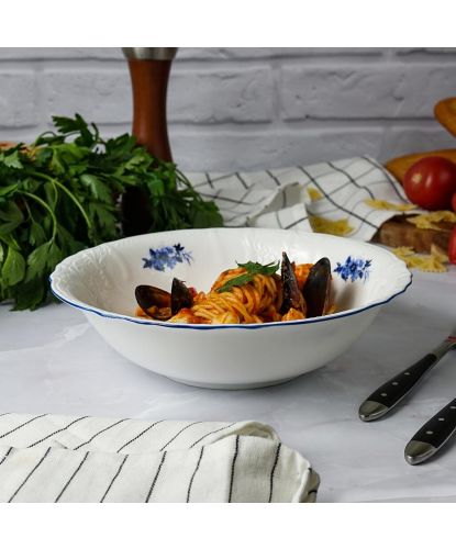 Салатник 1100 мл d 23,6 см h6,7 см Blue Flower P.L. Proff Cuisine [6] (3)