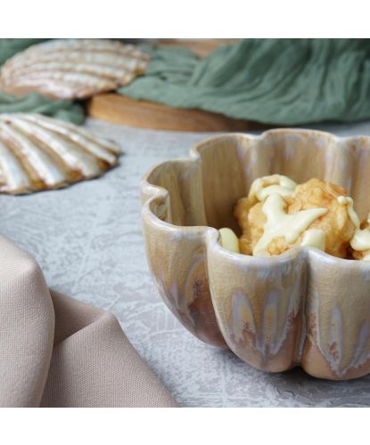 Салатник 450 мл d 14 см h7 см Pearl Shell Frutti di Mare P.L. [6] (12)