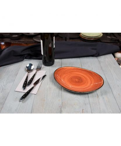 Тарелка 24,5*20 см Brown Shore Fusion P.L. Proff Cuisine [4] (6)