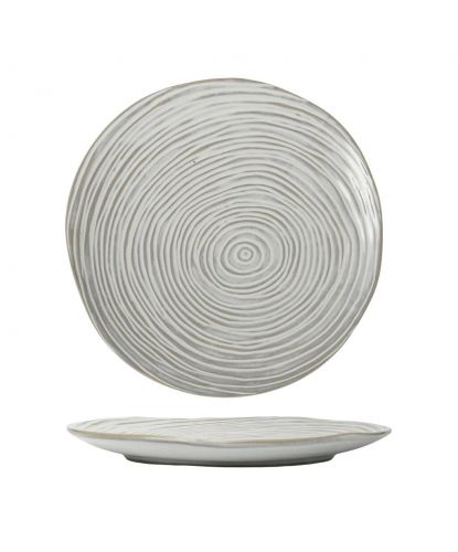 Тарелка 20,5 см h2,5 см Gray Whirlpool Frutti di Mare P.L. [6] (2)
