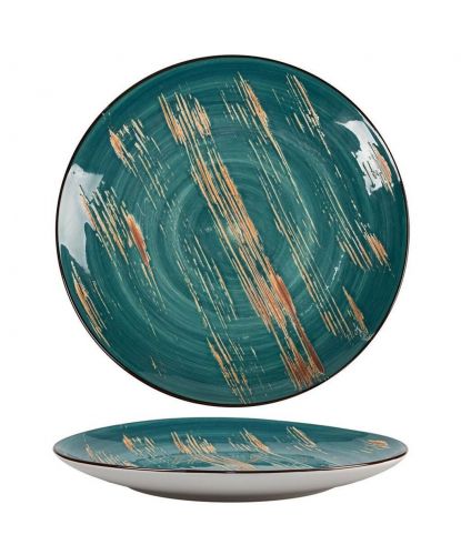 Тарелка d 23,5 см Texture Dark Green P.L. Proff Cuisine [4] (2)