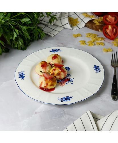 Тарелка d 26,6 см h1,9 см Blue Flower P.L. Proff Cuisine [6] (2)