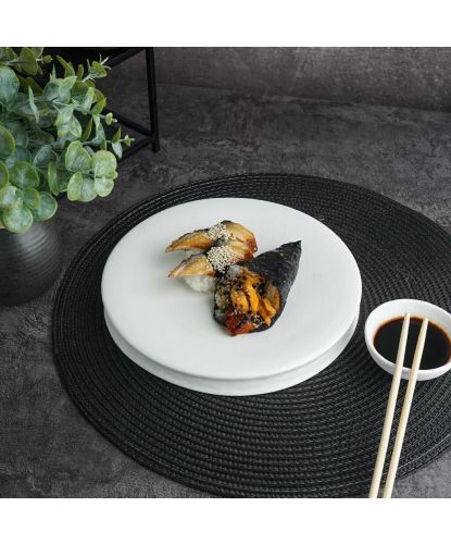 Блюдо круглое d 21,7 см h2,3 см White Matt Panasia P.L. Proff Cuisine [4] (2)