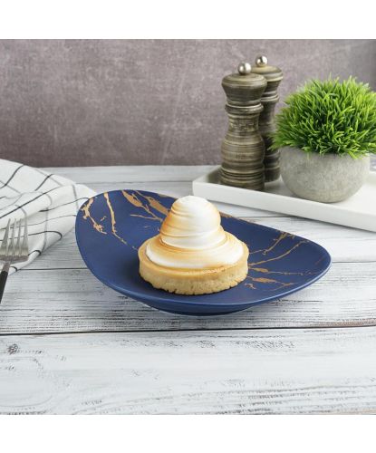 Тарелка 24,5*18 см Blue Gold P.L. Proff Cuisine [1] (4)