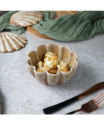 Салатник 450 мл d 14 см h7 см Pearl Shell Frutti di Mare P.L. [6] (9)