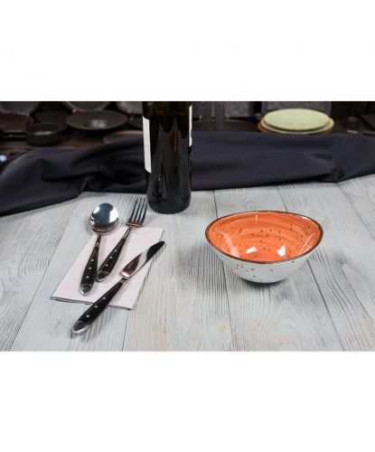 Салатник 400 мл 15,5*12,5*6 см Brown Shore Fusion P.L. Proff Cuisine [6] (4)