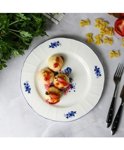 Тарелка d 26,6 см h1,9 см Blue Flower P.L. Proff Cuisine [6] (6)