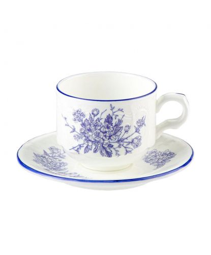 Кофейная пара 120 мл d 6,7 см h5,5 см Sea Flower P.L. Proff Cuisine [6] (2)