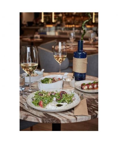 Тарелка 20,5 см h2,5 см Gray Whirlpool Frutti di Mare P.L. [6] (8)