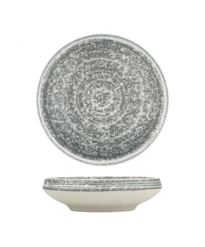 Соусник 30 мл d 9,2 см h2,5 см круглый глазурь Glossy Stone Untouched Taiga P.L. Proff Cuisine [1] (2)