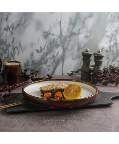 Тарелка с бортом d 25,5 см h3,2 см Proper Panasia P.L. Proff Cuisine [6] (10)