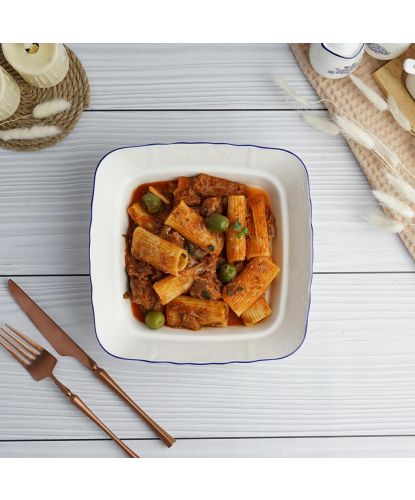 Салатник 800 мл 20*20 см h5,2 см квадратный Sea Flower P.L. Proff Cuisine [6] (7)