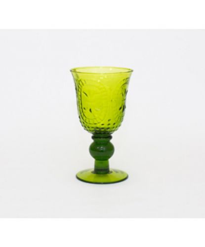 Бокал для вина 350 мл набор 6 шт. зеленый d 10 см h17,5 см Green Glass P.L. Proff Cuisine [1] (2)