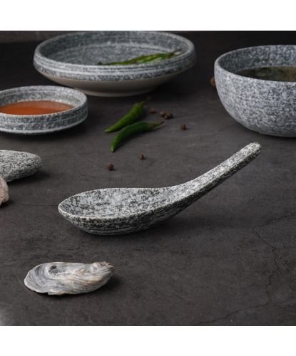 Ложка для мисосупа 20 мл 13*5*4,5 см Stone Untouched Taiga P.L. Proff Cuisine [1] (4)