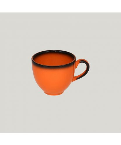 Чашка RAK Porcelain LEA Orange 200 мл (оранжевый цвет) (2)
