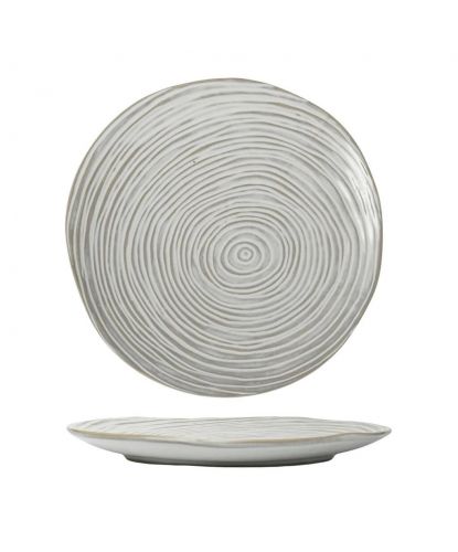 Тарелка 20,5 см h2,5 см Gray Whirlpool Frutti di Mare P.L. [6] (7)