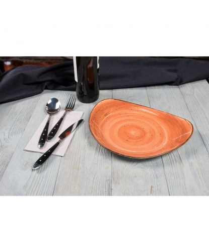 Тарелка 26,5*22 см Brown Shore Fusion P.L. Proff Cuisine [4] (5)