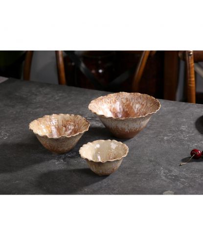 Салатник 450 мл d 15,5 см h8 см Pearl Coral Flower Frutti di Mare P.L. [4] (6)