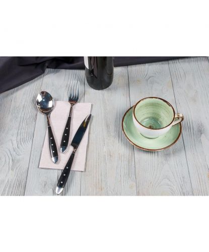 Чайная пара 220 мл d 9 см h6,4 см Blue Lake Fusion P.L. Proff Cuisine [4] (6)