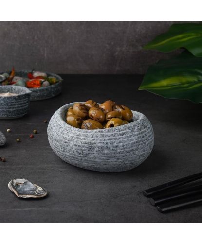 Салатник 100 мл 13,7*12 см h6 см Stone Untouched Taiga P.L. Proff Cuisine [1] (3)