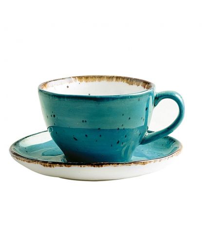 Кофейная пара 150 мл d 8,5 см h5,7 см Green Sea Fusion P.L. Proff Cuisine [6] (2)