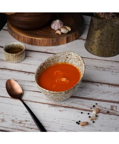 Салатник 500 мл 15*12 см h8,5 см Brown Spider Silk P.L. Proff Cuisine [6] (3)