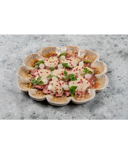 Блюдо круглое d 26 см h2 см Pearl Shell Frutti di Mare P.L. [4] (18)