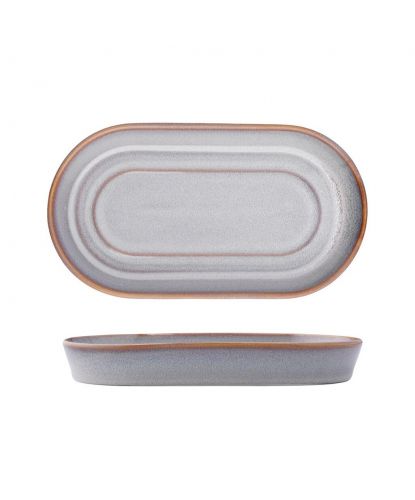 Блюдо овальное 24*13,8 см h2,8 см Evolution Mont Blanc P.L. Proff Cuisine [4] (4)
