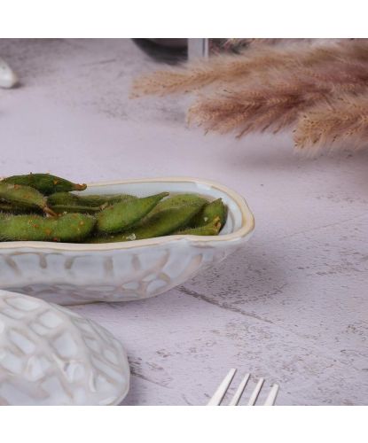 Блюдо для подачи 15*5,9 см h7/3,5 см 130 мл Groundnut Gray Frutti di Mare P.L. [1] (6)