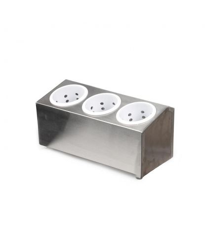 Контейнер для столовых приборов 3 отд.,нерж.+ пласт 38*15*13,5 см P.L. Proff Cuisine (2)