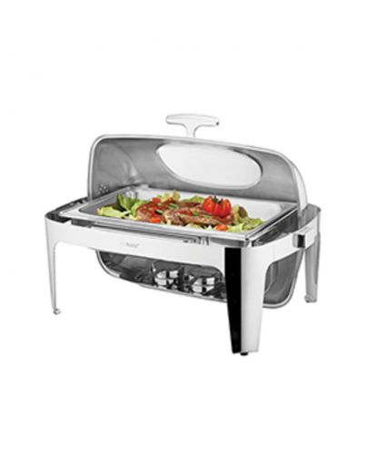 Мармит 8,5 л 1/1*65 с откидной Roll-top крышкой и окном нерж. SUNNEX (2)