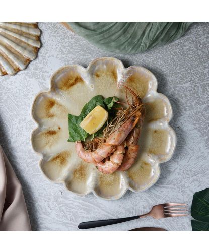 Блюдо круглое d 26 см h2 см Pearl Shell Frutti di Mare P.L. [4] (4)