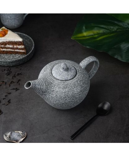 Чайник 700 мл с ситом d 12,8 см h10,2 см Stone Untouched Taiga P.L. Proff Cuisine [1] (5)