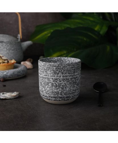 Чашка 250 мл чайная без ручки d 8 см h7,8 см Stone Untouched Taiga P.L. Proff Cuisine [1] (3)