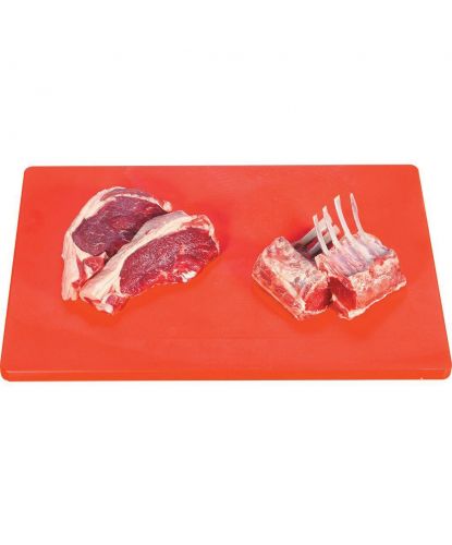 Доска разделочная 400*300*20 мм красная пластик P.L. Proff Cuisine (2)