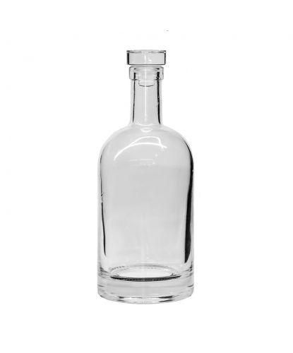 Бутылка графин 200 мл "Bottle" d 6,4 см h15,8 см со стекл. пробкой стекло P.L. (2)