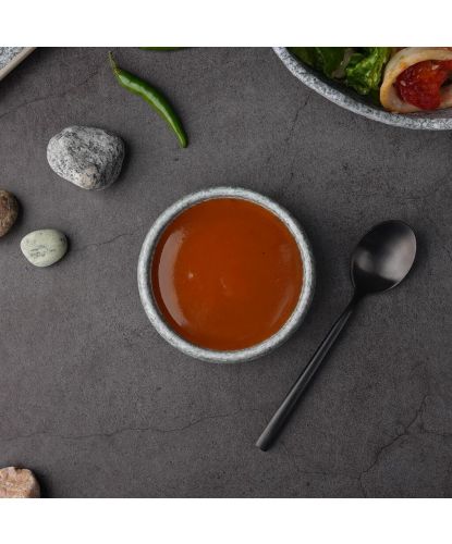 Соусник 55 мл d 9 см h2,4 см круглый Stone Untouched Taiga P.L. Proff Cuisine [1] (5)