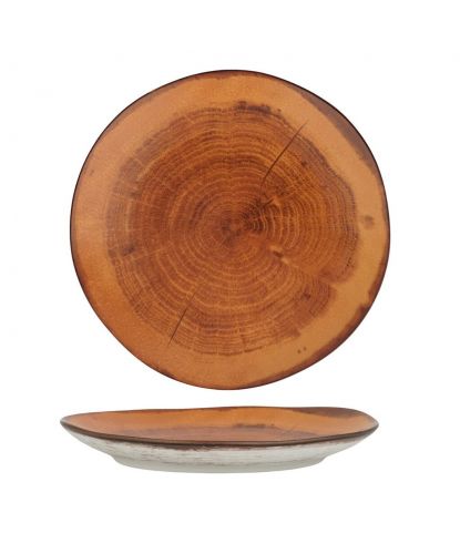 Тарелка 21 см h2,8 см Wood Fusion P.L. Proff Cuisine [6] (2)