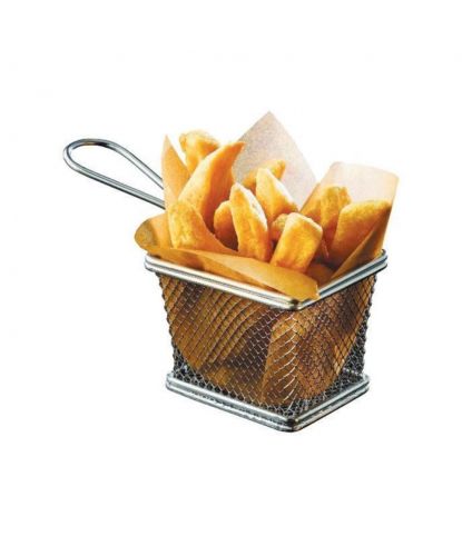 Корзинка для подачи 13*11*8 см, нерж. P.L. Proff Cuisine (2)