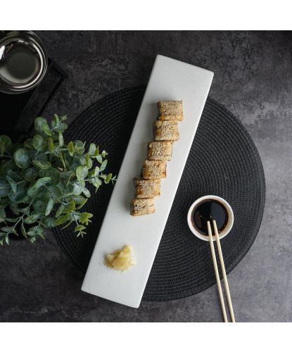 Блюдо прямоугольное 41*10 см h4 см White Matt Panasia P.L. Proff Cuisine [1] (4)