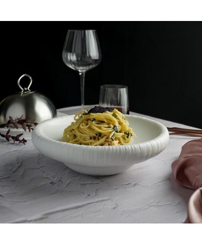 Салатник 300 мл d 22,5 см h6 см плоский White Moon P.L. Proff Cuisine [2] (12)