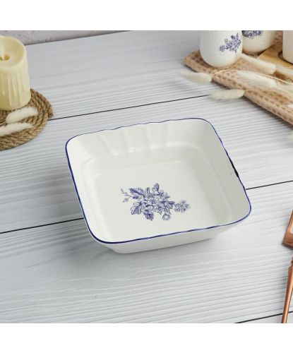 Салатник 400 мл 16*16 см h4,5 см квадратный Sea Flower P.L. Proff Cuisine [6] (3)