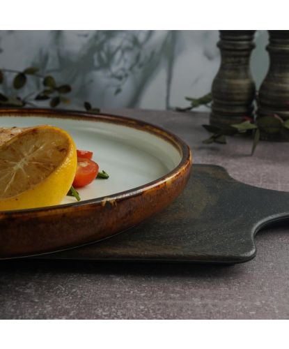 Тарелка с бортом d 25,5 см h3,2 см Proper Panasia P.L. Proff Cuisine [6] (12)