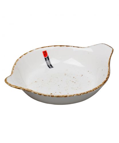 Блюдо круглое d 17 см h3,2 см 350 мл с ручками Organica Grain P.L. Proff Cuisine [6] (3)