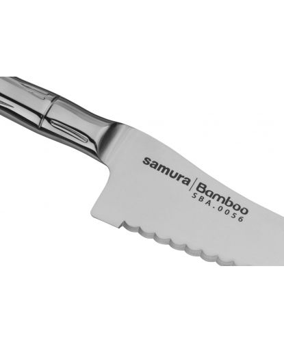 Нож кухонный "Samura Bamboo" для заморож. продуктов 188 мм (3)