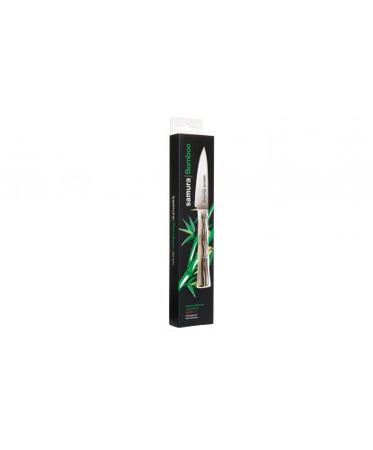 Нож кухонный "Samura Bamboo" овощной 80 мм (3)