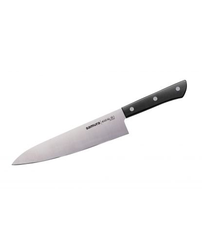 Нож кухонный "Samura HARAKIRI" Шеф 208 мм, ЧЕРНАЯ РУКОЯТЬ (1)